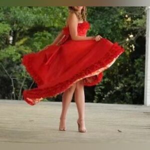 Party Time Formals Hi-Lo Dress GUC Size 6